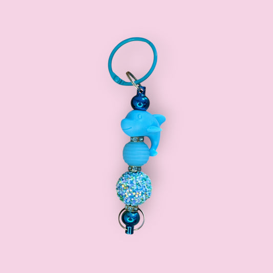 Blue Dolphin Keychain