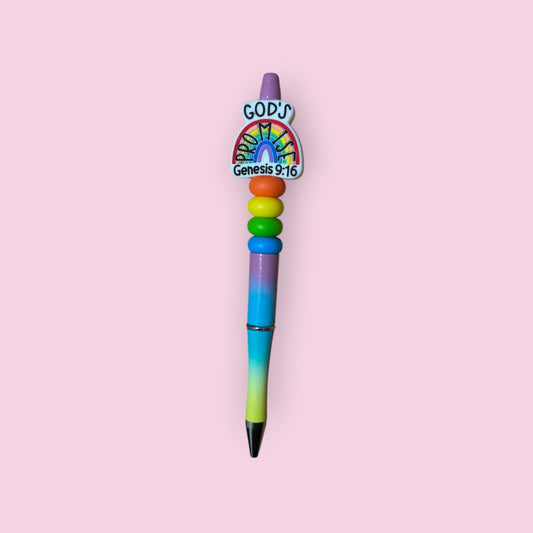 God's Promise Rainbow Pen